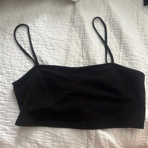 black crop top